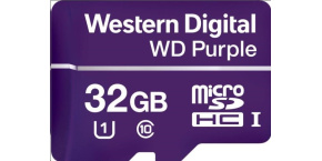 WD MicroSDHC karta 32GB Purple WDD032G1P0C Class 10, 16TBW