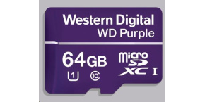 WD MicroSDXC karta 64GB Purple WDD064G1P0C Class 10, 16 TBW