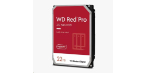 WD RED Pro NAS WD221KFGX 22TB, SATA III 3.5", 512MB 7200RPM, 265MB/s, CMR