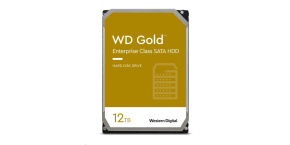 WD GOLD WD122KRYZ 12TB, SATA III 3.5", 256MB 7200RPM, 255MB/s, CMR, Enterprise