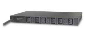 APC Rack PDU, Basic, 1U, 22kW, 400V, (6)C19, IEC-309 32A 3P+N+PE 2.44m