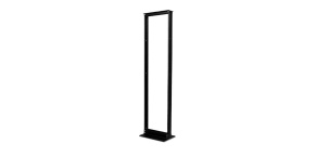 APC NetShelter 2 Post Rack 45U #12-24 Threaded Holes Black