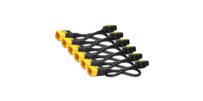 APC Power Cord Kit (6 ks), Locking, C19 to C20, 0.6m