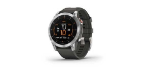 Garmin epix™ (Gen 2) – Standard Edition | 47 mm, Slate Steel / Black Band, EU