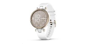 Garmin hodinky Lily Sport Cream Gold/White Silicone Band, EU