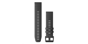 Garmin Hodinkové řemínky Quickfit 22 mm, Black Silicone