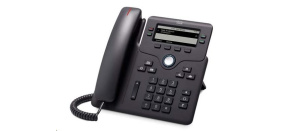 Cisco CP-6851-3PCC-K9=, VoIP telefon, 4line, 2x10/100/1000, displej, PoE, MPP. bez adaptéru