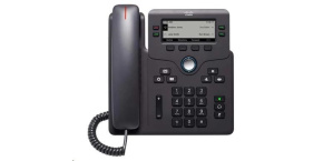 Cisco CP-6841-3PW-CE-K9=, VoIP telefon, 4line, 3,5" LCD, 2x10/100/1000, MPP, adaptér