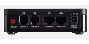 Cisco ATA192, VoIP multiplatformový telefonní adaptér, 2xRJ-45,2xRJ-11, 2xSIP