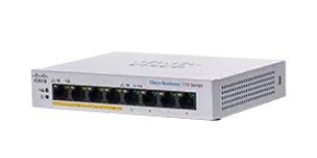 Cisco switch CBS110-8PP-D (8xGbE, 4xPoE+, 32W, fanless)