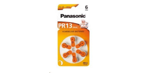 PANASONIC Zinkovzduchová baterie PR-13(48)/6LB AAA 1,2V (Blistr 6ks)