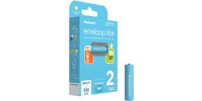 PANASONIC HR03 AAA 4LCCE/2BE ENELOOP LITE N, 550 mAh (Blistr 2ks)