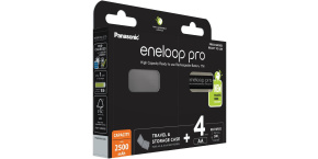 PANASONIC HR6 AA 3HCDE/4BE CASE ENELOOP PRO N, 2500 mAh (Blistr 4ks)