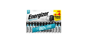 Energizer LR6/12 Max Plus AA 8+4 zdarma