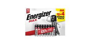 Energizer LR03/16 Max AAA 12+4 zdarma