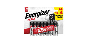 Energizer LR6/16 Max AA 12+4 zdarma