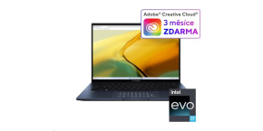 ASUS NTB Zenbook 14 OLED (UX3402VA-OLED465W), i7-13700H, 14" 2880 x 1800, 16GB, 1TB SSD, Iris Xe, W11 Home, Blue