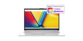 ASUS NTB Vivobook 15 OLED (M1505YA-OLED304W), R5-7430U, 15.6" 1920 x 1080, 16GB, 512GB SSD, Radeon, W11H inS, Silver