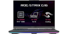 ASUS NTB ROG Strix G16 (G614JZ-NEBULA014), I9-13980HX, 16" 2560 x 1600, 32GB, 1TB SSD, RTX 4080, bez OS, Gray