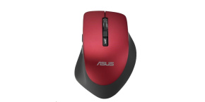 ASUS WT425 Mouse, laserová, bezdrátová, červená