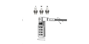 DICOTA Universal Security Cable Lock, 3 Exchangeable heads fits all slots, preset code