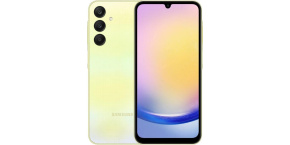 Samsung Galaxy A25 (A256), 8/256 GB, 5G, žlutá, CZ distribuce