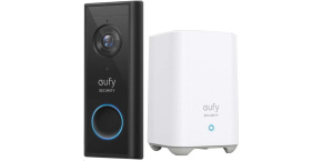 Anker Eufy Video Doorbell 2K black (Battery-Powered) + Home base 2