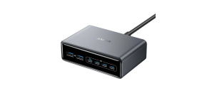 Anker Prime Charger, 200W stolní GaN nabíječka, 4x USB-C, 2x USB-A, PowerIQ 3.0, podpora PPS