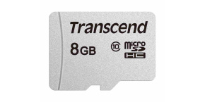 TRANSCEND MicroSDHC karta 8GB 300S, Class 10, bez adaptéru