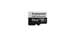 TRANSCEND MicroSDXC karta 64GB 350V, High Endurance