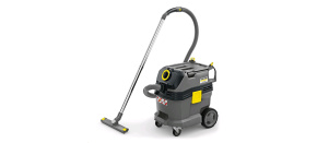 Karcher NT 30/1 Tact víceúčelový průmyslový vysavač, 1380 W, 30 l, 69 dB, 74 l/s, PES filtr, kovová kola