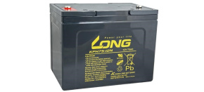 LONG baterie 12V 75Ah M6 HighRate LongLife 12 let (KPH75-12N)