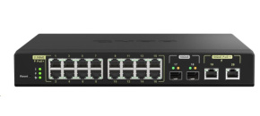 QNAP switch QSW-M2116P-2T2S (16x2,5GbE,2x10SFP+,2x10GbE,16xPoE+,2xPoE++,280W)