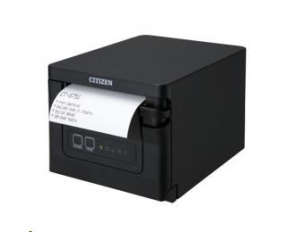 Citizen CT-S751, USB, 8 dots/mm (203 dpi), cutter, black