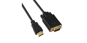 PremiumCord kabel s HDMI na VGA převodníkem, 2m