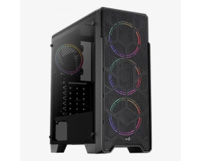 AEROCOOL skříň MLG Ore, Mid tower, 2x USB 3.0, 2x audio, bez zdroje