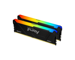 KINGSTON DIMM DDR4 16GB (Kit of 2) 3200MT/s CL16 FURY Beast RGB, XMP