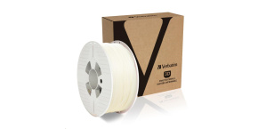 VERBATIM 3D Printer Filament PLA 1.75mm, 335m, 1kg natural transparent (OLD PN 55274)