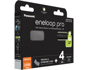 PANASONIC HR6 AA 3HCDE/4BE CASE ENELOOP PRO N, 2500 mAh (Blistr 4ks)