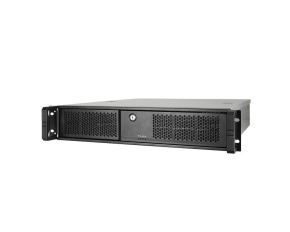 CHIEFTEC skříň Rackmount 2U mATX/ATX, UNC-209SR-B-OP, 20" Slide Rail, Black