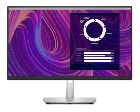 DELL LCD P2423D - 23.8"/IPS/LED/QHD/2560x1440/16:9/60Hz/8ms/1000:1/300 cd/m2/HDMI/DP/Pivot/VESA/3YNBD (210-BDEG)