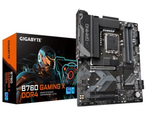 GIGABYTE MB Sc LGA1700 B760 GAMING X DDR4, Intel B760, 4xDDR4, 1xDP, 1xHDMI