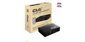 Club3D Switch 1:3 HDMI 8K60Hz/4K120Hz, 3 porty