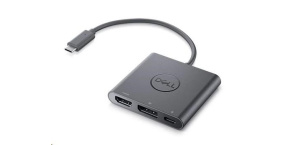 DELL Adapter - USB-C to HDMI/ DisplayPort with Power Delivery