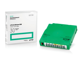 HPE LTO-8 Ultrium 30 TB RW 20 Data Cartridges Non Custom Labeled with Cases