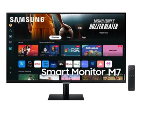 SAMSUNG MT LED LCD 32" Smart Monitor M7 (M70D) Černá, UHD, HDR 10,WIFI, Bluetooth 4.2, USB-C