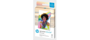 HP Zink Paper Sprocket Select 20 Pack 2,3x3,4"