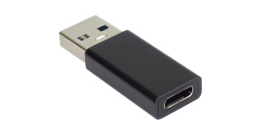 PremiumCord Adaptér USB-C na USB-A 3.0, černá