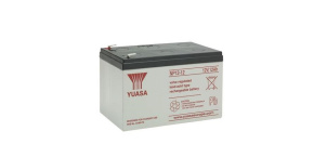 Baterie - YUASA NP12-12 (12V/12Ah - Faston F2 250), životnost 5let