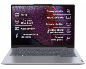 LENOVO NTB ThinkBook 14 G7 - Ultra5 125U,14" WUXGA,16GB,512SSD,FHD+IRcam,W11H